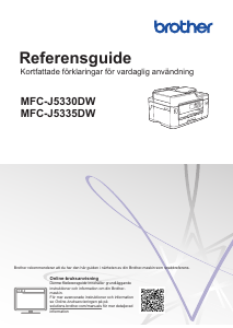 Bruksanvisning Brother MFC-J5335DW Multifunktionsskrivare