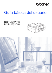 Manual de uso Brother DCP-J752DW Impresora multifunción
