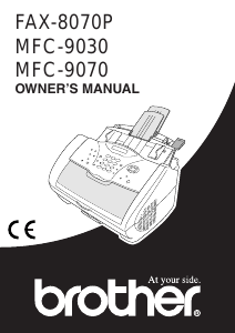 Handleiding Brother MFC-9030 Multifunctional printer