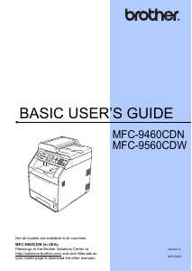 Handleiding Brother MFC-9560CDW Multifunctional printer