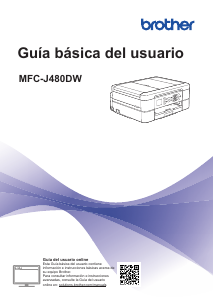 Manual de uso Brother MFC-J480DW Impresora multifunción