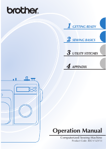 Manual Brother JK4000 Sewing Machine