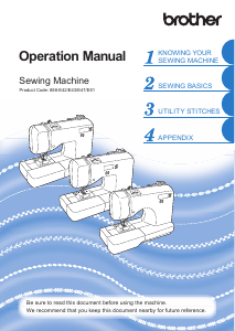 Manual Brother SC3000 Sewing Machine