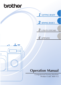 Manual Brother SL500 Sewing Machine