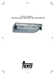 Manual Teka C-610 Hotă