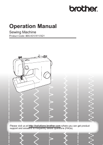 Manual Brother AE1700 Sewing Machine