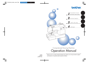 Handleiding Brother MS-5 Naaimachine