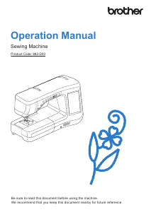 Manual Brother Innov-is VQ3000 Sewing Machine