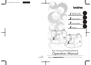 Manual Brother LS-2150 Sewing Machine