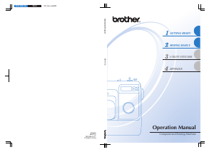 Handleiding Brother NS20 Naaimachine