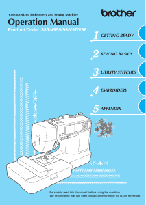 Manual Brother Innov-is 950D Sewing Machine