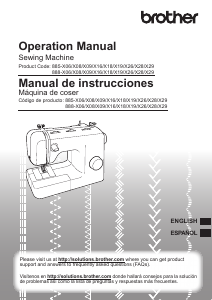 Manual Brother LX2763 Sewing Machine