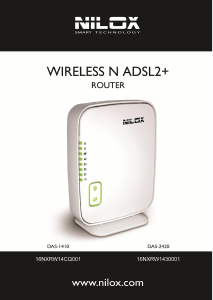 Manuale Nilox DAS-2420 Router