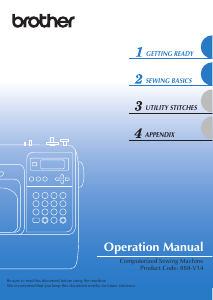 Manual Brother Innov-is 55P Sewing Machine