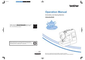 Manual Brother SE625 Sewing Machine