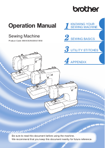 Manual Brother FS180QC Sewing Machine