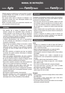 Manual Mueller Family Máquina de lavar roupa