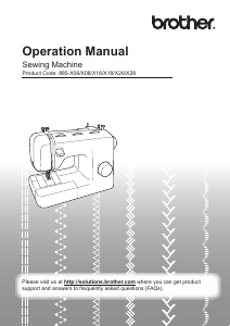 Manual Brother AS2730S Sewing Machine