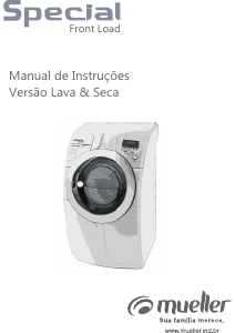 Manual Mueller Special Máquina de lavar e secar roupa