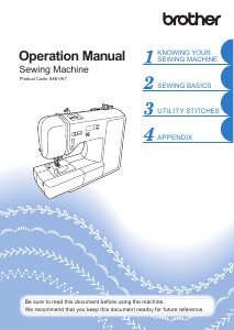 Manual Brother FS130QC Sewing Machine