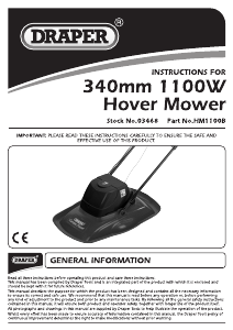 Manual Draper HM1100B Lawn Mower