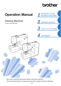 Manual Brother CS7205 Sewing Machine