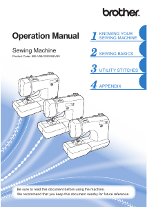 Manual Brother SQ9130 Sewing Machine