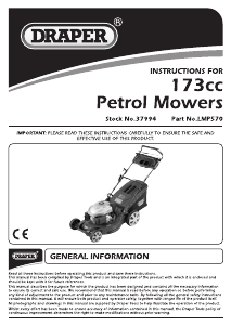 Manual Draper LMP570 Lawn Mower