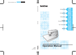 Manual Brother QC-1000 Sewing Machine