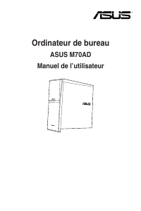 Mode d’emploi Asus M70AD Ordinateur de bureau