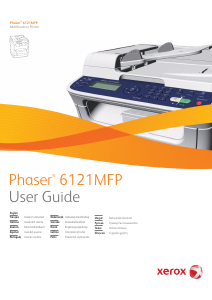 Bedienungsanleitung Xerox Phaser 6121 Multifunktionsdrucker