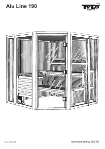 Manual Tylö Alu Line 190 Sauna