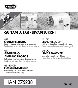 Manuale AquaPur IAN 275238 Levapelucchi