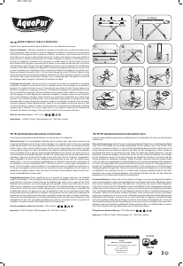 Mode d’emploi AquaPur IAN 107647 Table à repasser