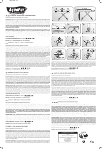 Instrukcja AquaPur IAN 107647 Deska do prasowania