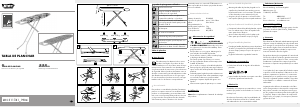 Manual de uso AquaPur IAN 311761 Tabla de planchar