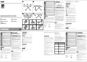 Manual AquaPur IAN 317079 Masă de călcat