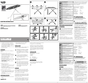 Mode d’emploi AquaPur IAN 329891 Table à repasser