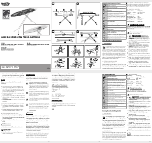 Manuale AquaPur IAN 329891 Asse da stiro