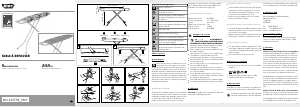 Mode d’emploi AquaPur IAN 333778 Table à repasser