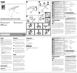 Návod AquaPur IAN 339703 Žehliaca doska