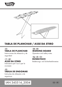 Manuale AquaPur IAN 345514 Asse da stiro