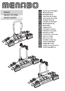 Посібник Menabo Naos Talting Велосипедний багажник