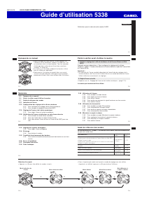 Mode d’emploi Casio Baby-G BA-110-1AER Montre