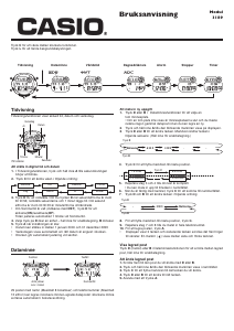 Bruksanvisning Casio Baby-G BG-169G-4BER Armbandsur
