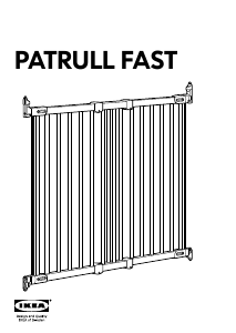 Manual IKEA PATRULL FAST Poarta siguranta