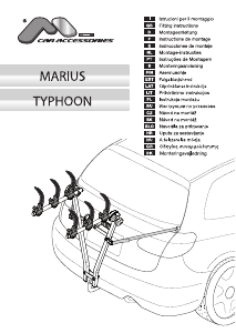 Manual F.LLI Menabo Typhoon Suport bicicletă