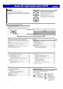 Manual Casio Baby-G MSG-S200G-4AER Relógio de pulso