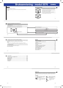 Bruksanvisning Casio Baby-G MSG-S200G-4AER Ur