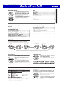 Manuale Casio Collection AE-1300WH-1AVEF Orologio da polso